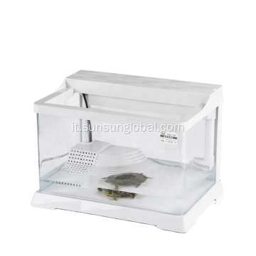 Sunsun Wholesale Ecological Turtle Cilindro Aquarium Glass Tank